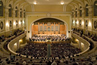 Moscow State Conservatory (Grand Hall). Click to enlarge